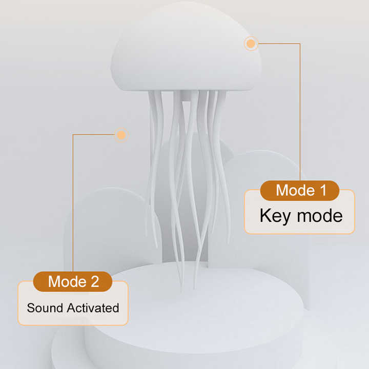 Sound-Activated Jellyfish Lamp