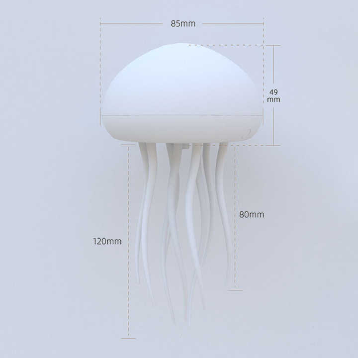 Sound-Activated Jellyfish Lamp